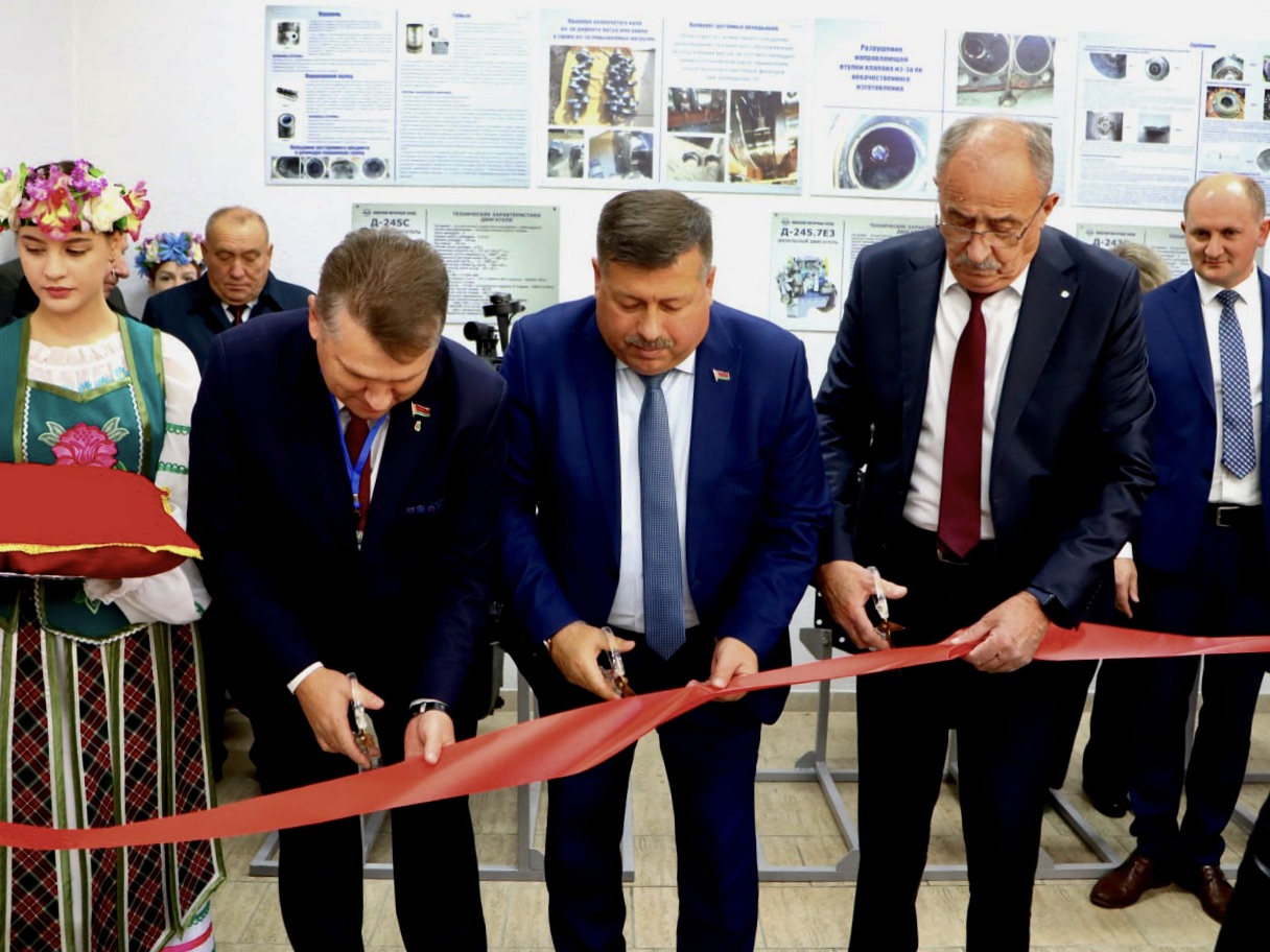 Minsk Motor Plant officially opened a branded laboratory at BGATU