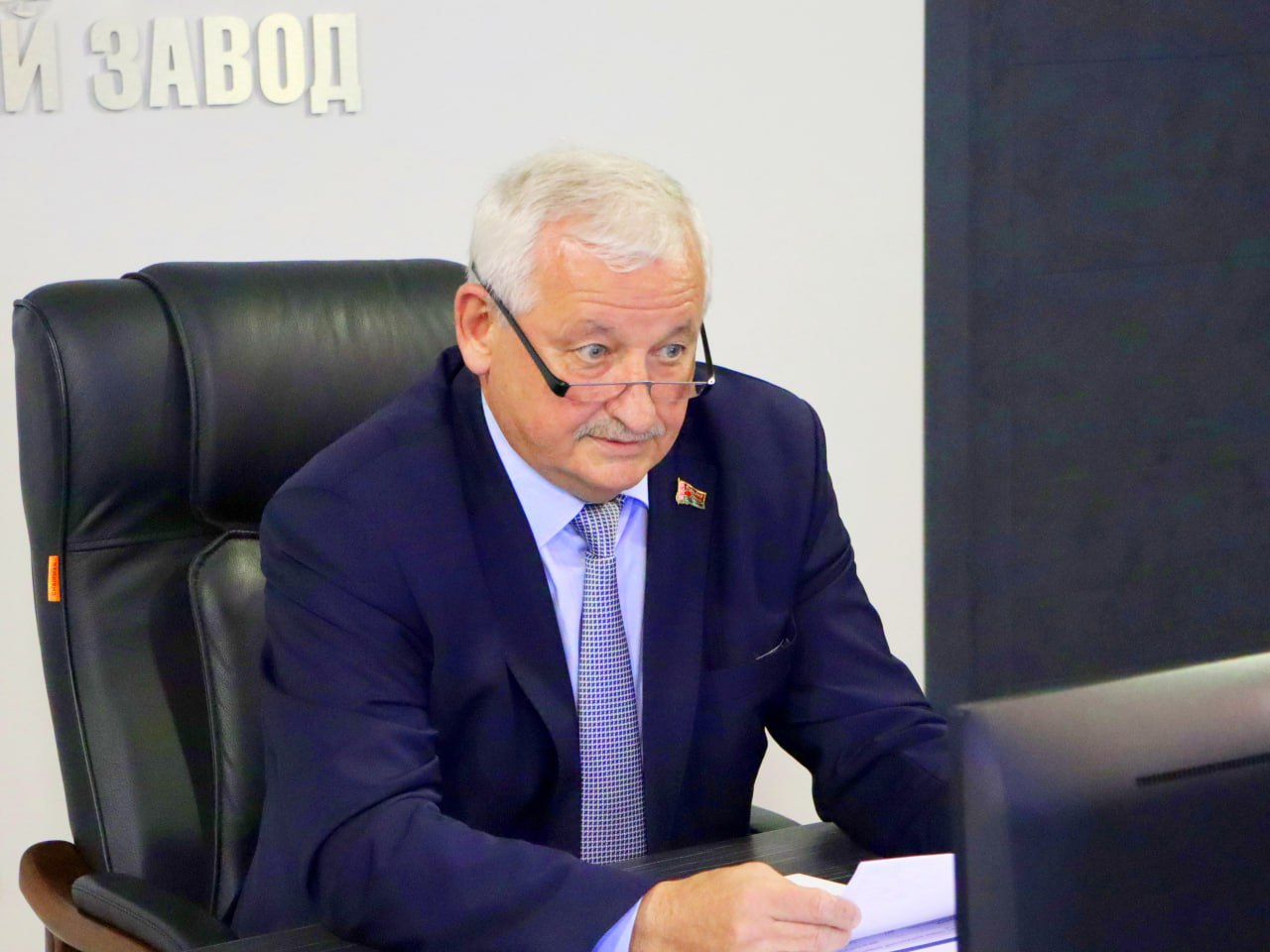 A meeting of the Supervisory Board with the participation of the Chairman of the Brest Regional Executive Committee Petr Parkhomchik was held at the Minsk Motor Plant