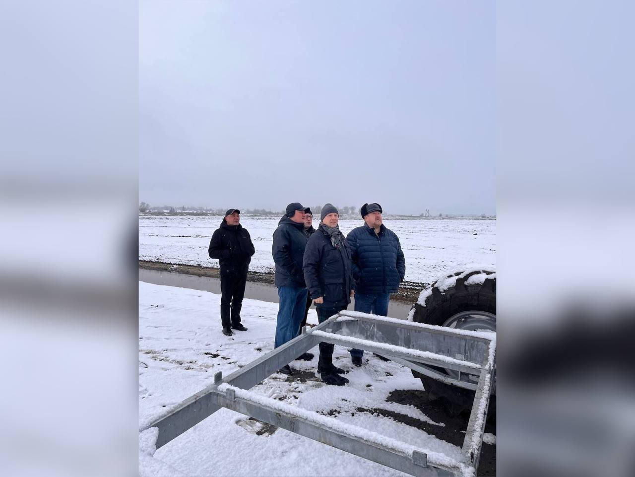 Ирригационные системы поставлены в Пинский район