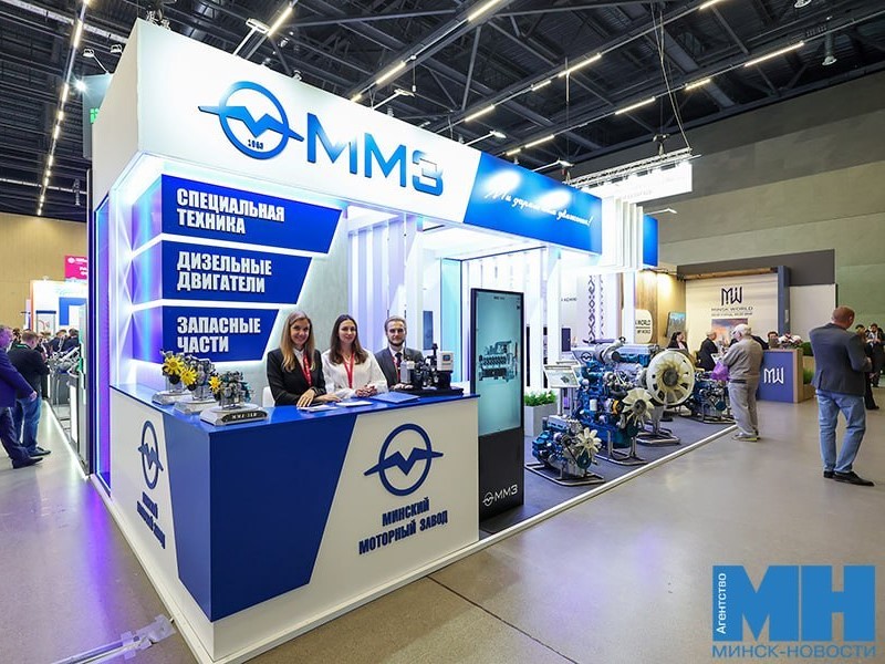 Минский моторный завод презентовал линейку двигателей на «ИННОПРОМ. Беларусь»