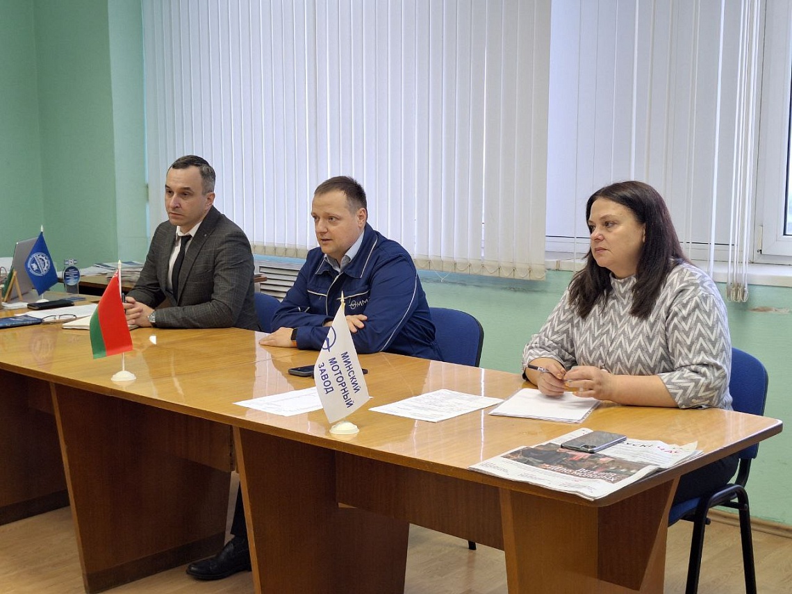 Генеральный директор ММЗ Александр Ботвинник провел рабочую встречу с лидерами профсоюзных ячеек завода